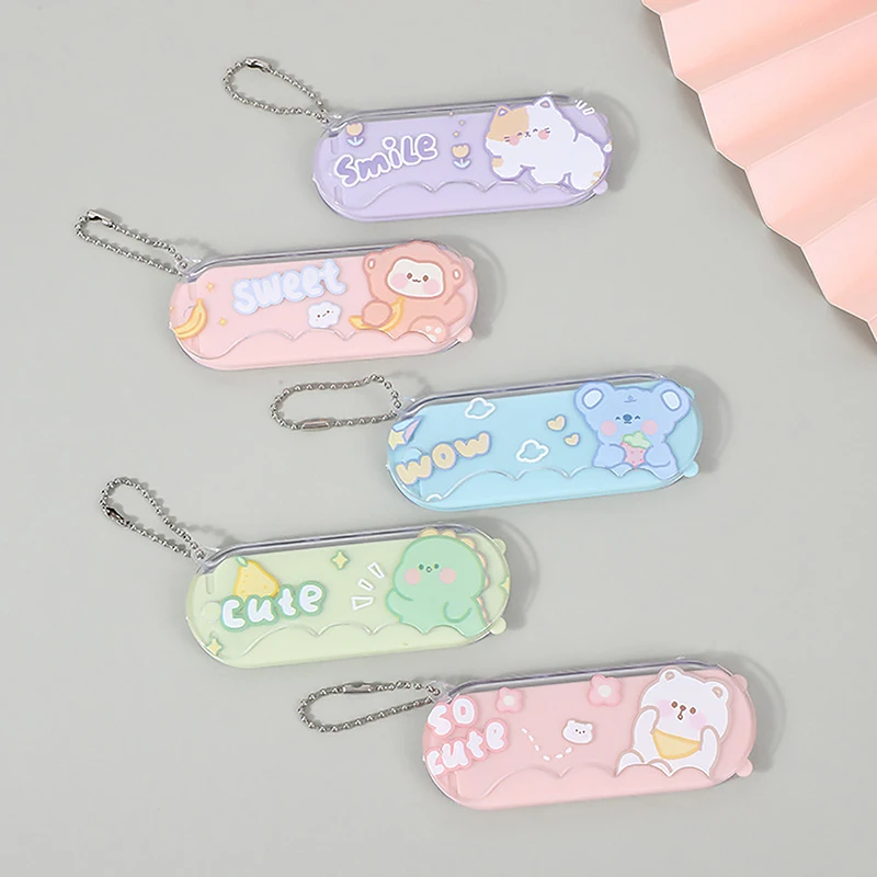 1pc Mini Baby Girls Hair Brush Cute Cartoon Bear Hair Comb Small Portable Kids Girl Hair Brush Hair Accessories