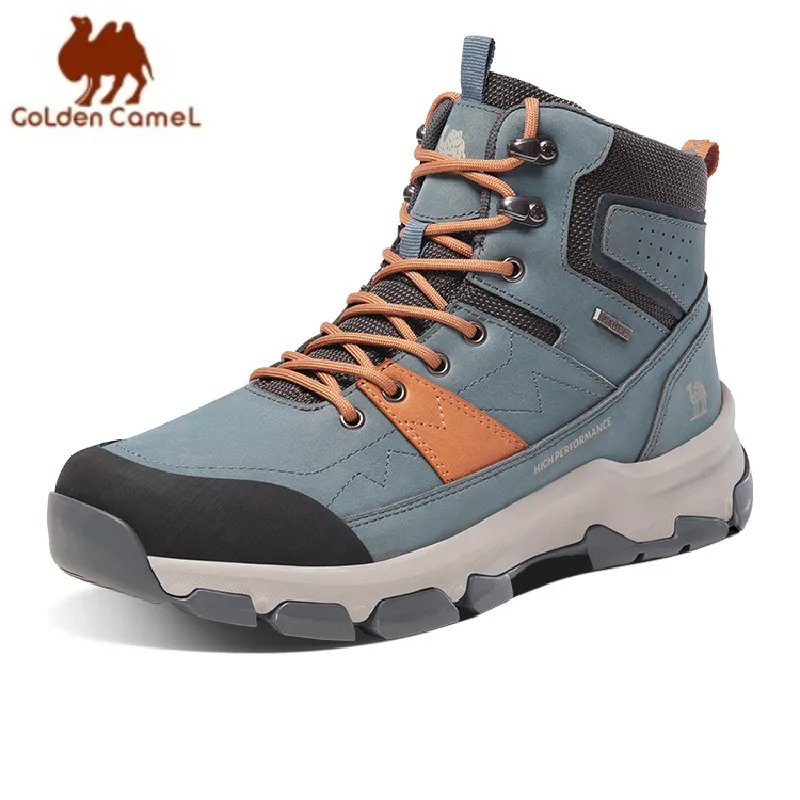 GOLDEN CAMEL Hiking Shoes Men\'s Winter Hiking Boots Outdoor Sport Shoes Non-slip Wear-resistant High-top Ankle Boot for Men 2023