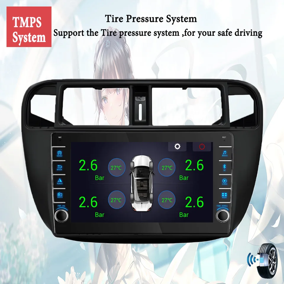 8G Ram 128GB Android14 QLED Car Radio Video Audio A/V Music DVD Player GPS Navi For Honda Civic 1996 - 2001 Carplay Auto DSP RDS