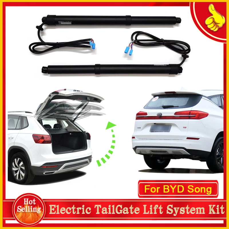 For BYD Song 2019~2024 Car Auto Electric Tailgate Opener Vehicle Power Rear Door Liftgate Automotive Modification Parts