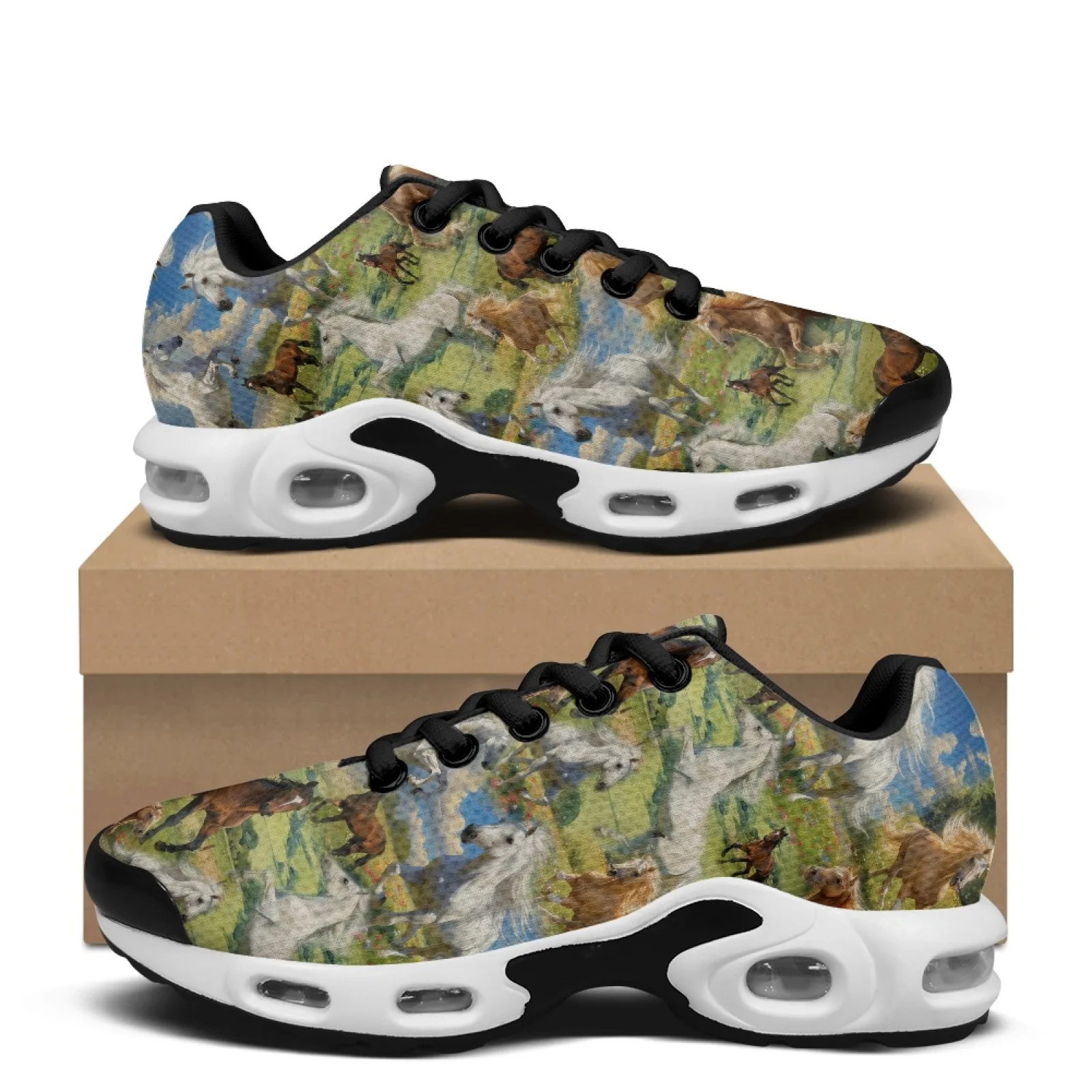 Air Cushion Jogger Shoes Men - PENSTROLL メッシュチャンキーエアクッションウォーキングシューズジョガースニーカー、ワークアウトや普段使いのカジュアルウェア、ランニング、ワイルドホース用