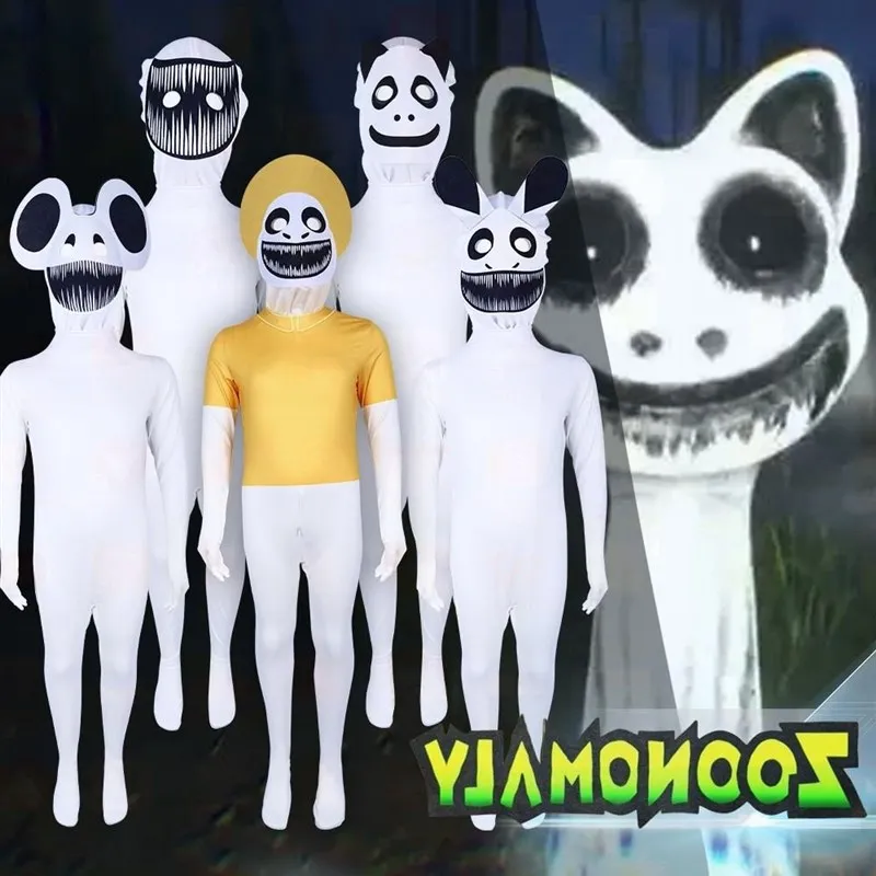 

Halloween Zoonomaly Game Character Jumpsuit Tight Costume Stage Performance Suit Deformed Animal Zoo Cosplay Outfit