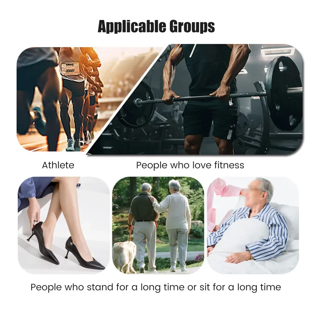 6 قسم مدلك الساق موجة الهواء تدليك الضغط الاهتزاز ضغط الساق الذراع الخصر تدليك القدم الهوائية الهواء التفاف الاسترخاء