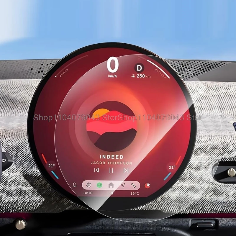 Tempered Glass Screen protector film For Mini John Cooper Works Countryman ALL4  2024  2025 9.4 inch Car radio GPS Navigation