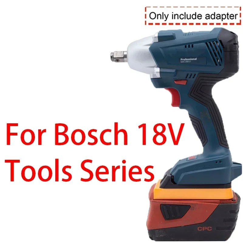 Akku-Adapter/Konverter für Bosch 18 V Li-Ionen-Werkzeuge, konvass auf Hilti 22 V B22 CPC Li-Ionen-Akku-Adapter, Elektrowerkzeug-Zubehör