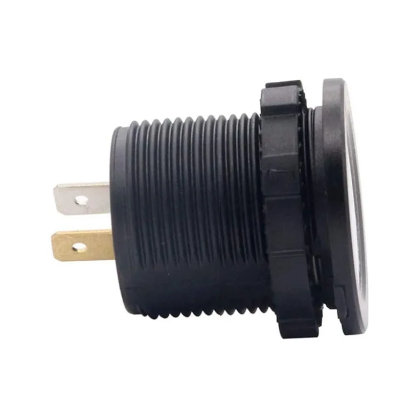 جهاز اختبار الجهد الكهربائي بثلاثة ألوان مع تنبيه صوتي، شاشة رقمية LCD 12-24 فولت للنظام الكهربائي للمركبة، شاشة بطارية في الوقت الحقيقي #3