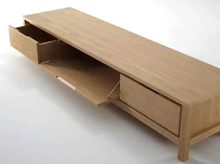 tv stand table bedroom Hotel Adult Furniture Storage cabinet Wooden Open shelf  Living room