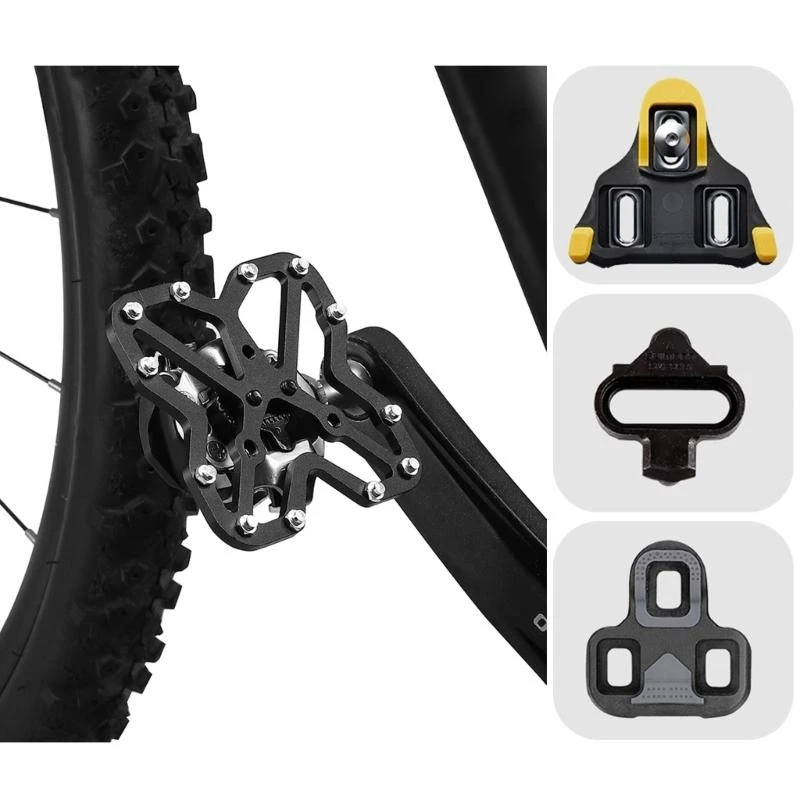 

1 Pair Pedal Platform Adapter Bike Pedal Adapter Platform Adapters Cleats Pedal