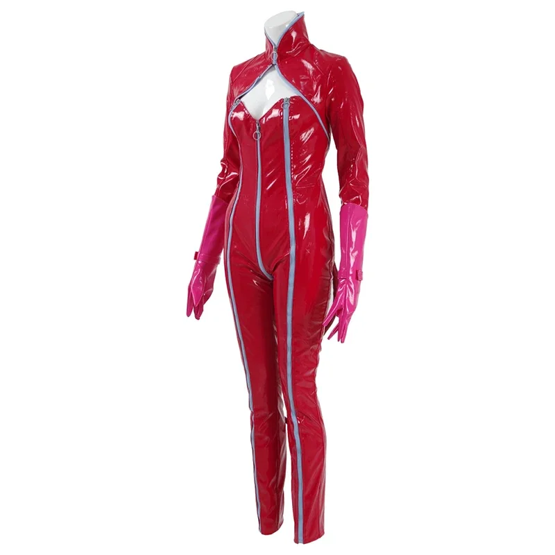 Ann Takaki anime cosplay Ghost Thief cosplay costume jumpsuits with tail gloves sexy uniform suit