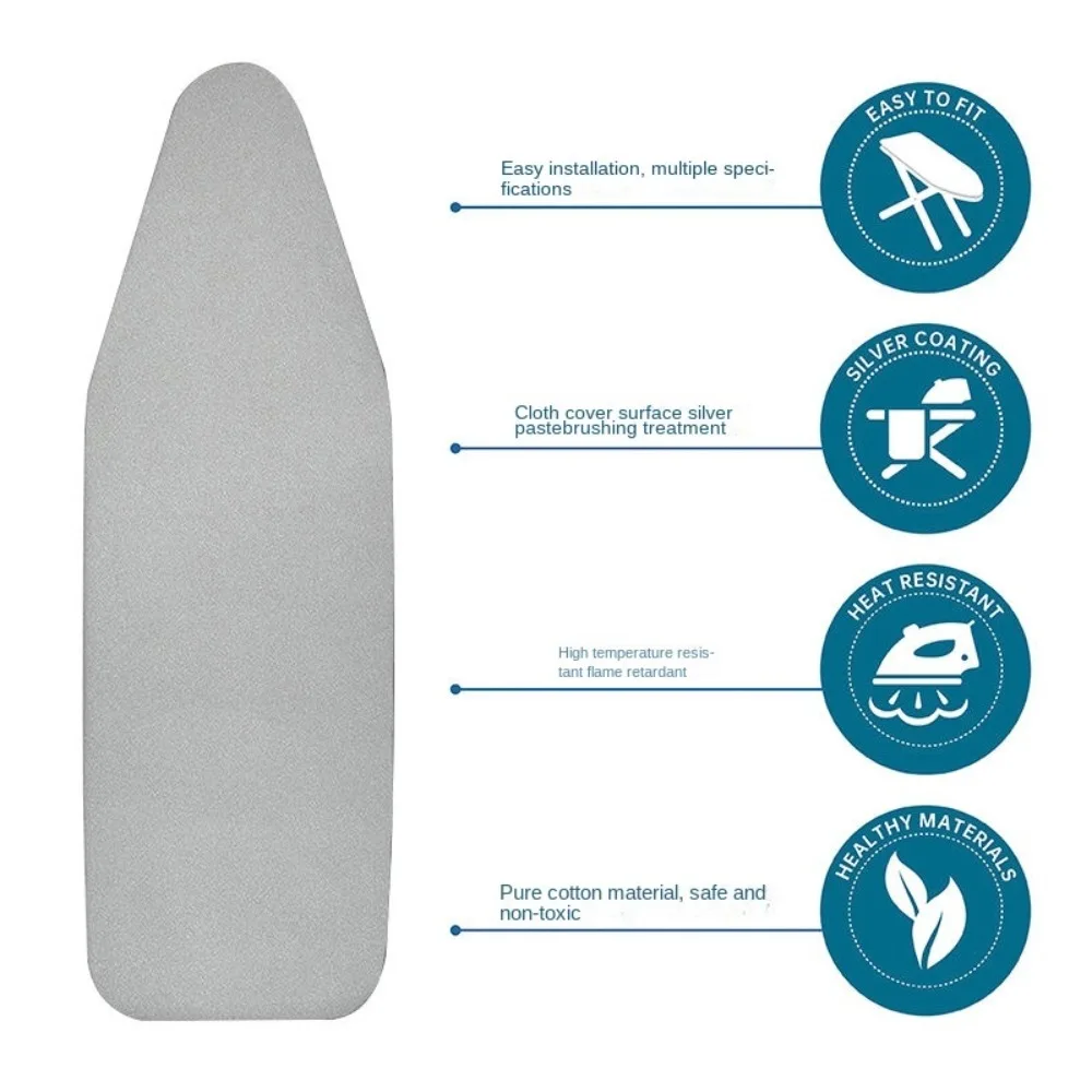 Durable Ironing Board Cloth Universal Heavy Heat Resistant Ironing Board Cover Pad Laundry Supplies Resistant Scorch