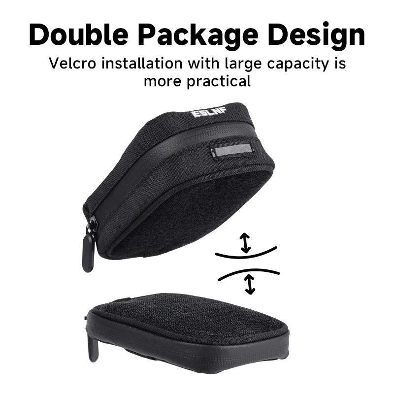 ESLNF انفصال الذيل حقيبة للدراجات الطريق حقيبة سرج صغيرة للدراجات أداة محمولة حقيبة التخزين دراجة الملحقات #4