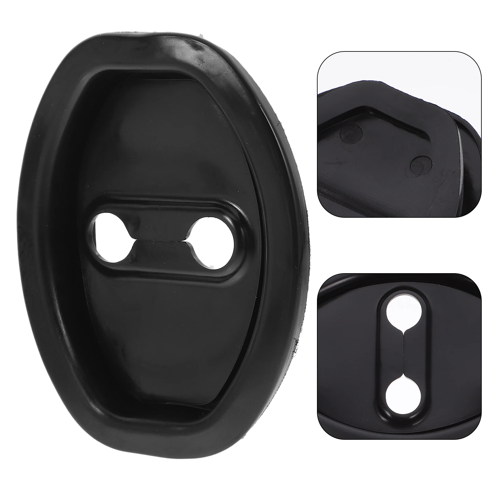 

6 Pcs Car Door Cover Guards Portable Anti-collision Protector Silica Gel Padding Lock Protective Bumper