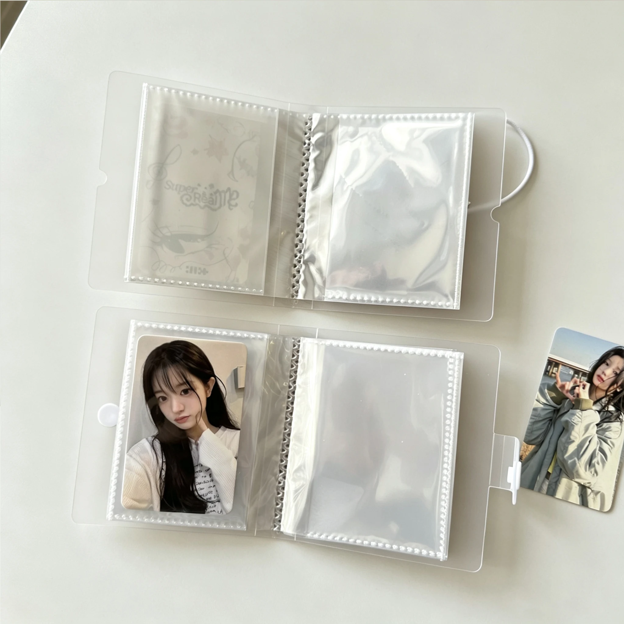 Kpop Photo Album Mini 3 Inch Album Photo Photocard Holder Idol Binder Photo Card Holder Game Card Collect Book Picture Protector image 2