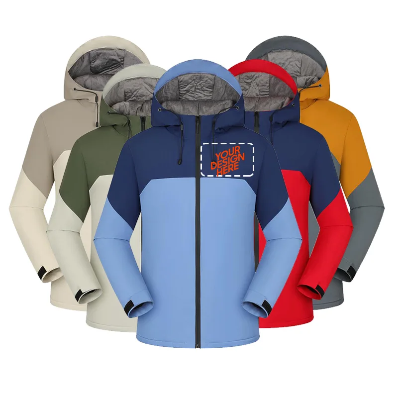 

Free Logo Printing! 150D Elastic Fabric & Plush Fleece Lining, Windproof Women's Winter Parka for Hiking