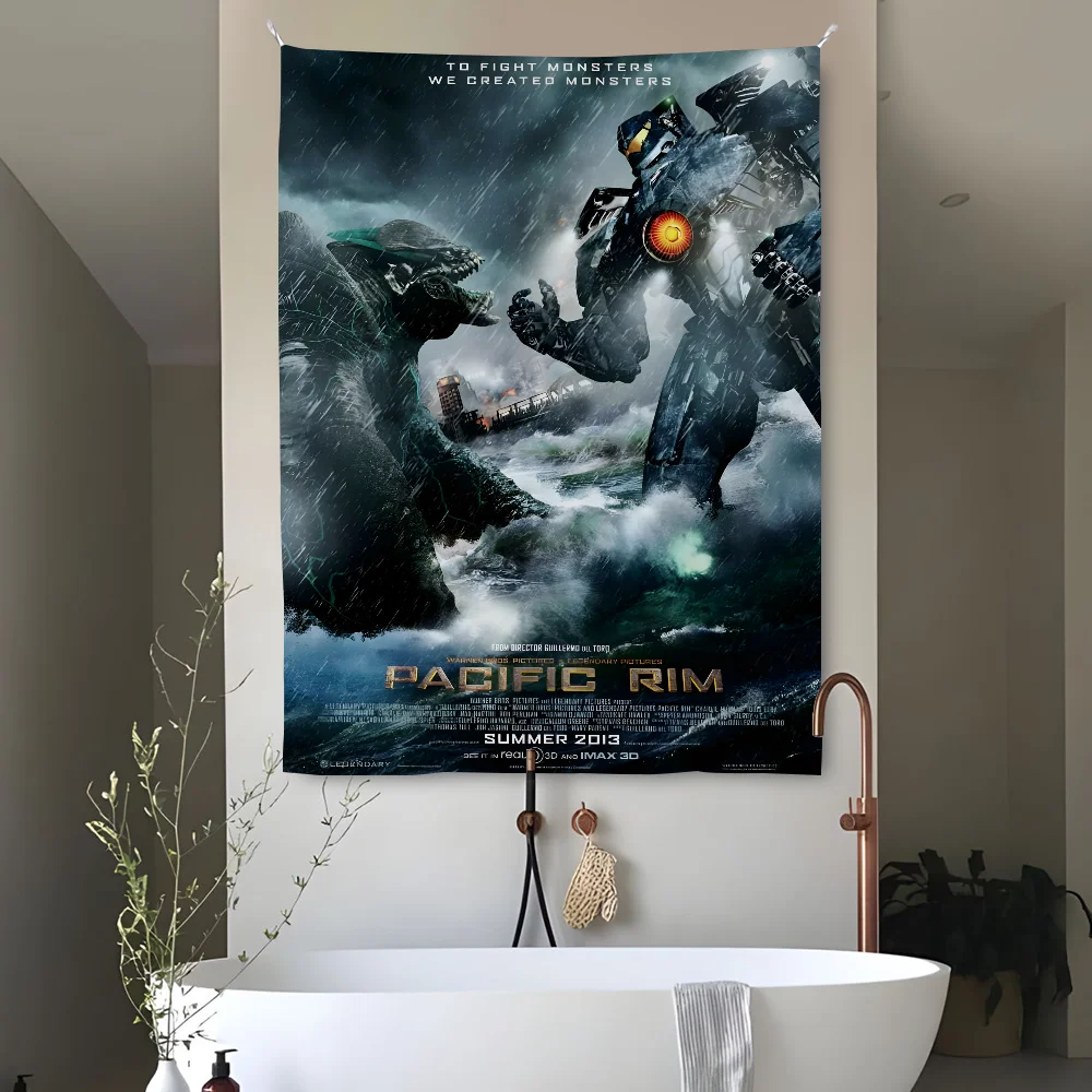 

P-Pacific R-Rim Movie Cool Tapestry Perfect For Home&Living Bedroom Decor Wall Art Backdrop Banner