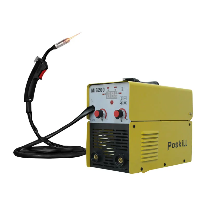 

110/220V Gas Shielded Welding Machine Integrated Secondary Shielded Welding Argon Arc Manual Welding Electric Welding Machine