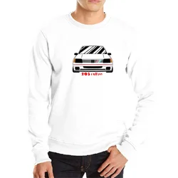 Felpa con cappuccio da uomo abbigliamento sportivo Cardigan girocollo 205 Gti Rallye Racing Car Country Vehicle uomo maglione in pile Pullover SPORTWEAR