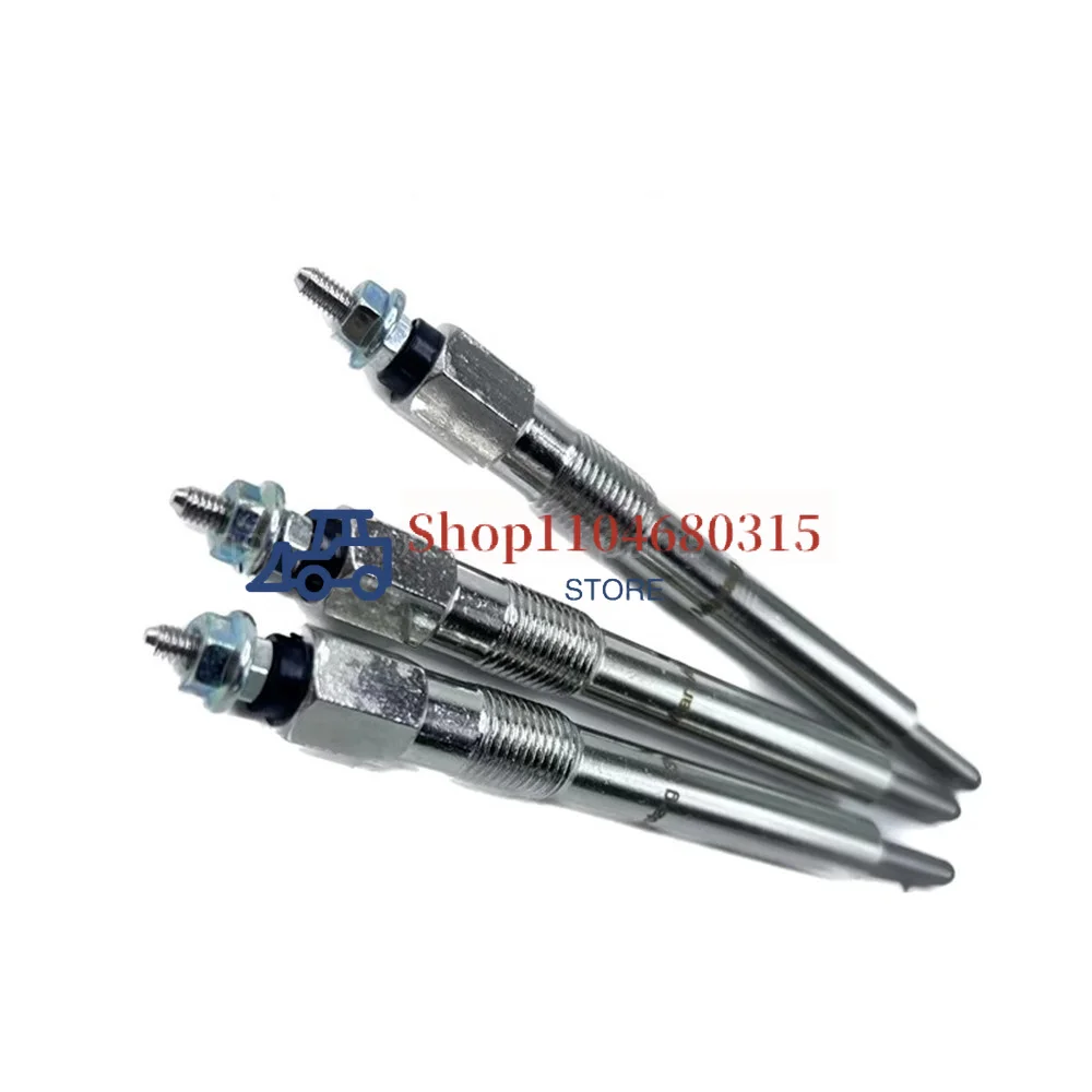 

For Sany Hitachi Sumitomo Case 4BG1 4JG1 4JJ1 6BG1 6BD1 Engine glow plug Spark Plug Excavator Parts