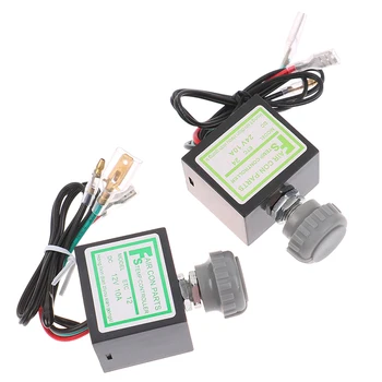 1 adet 12V/24V araba klima elektronik termostat anahtarı sıcaklık kontrolü oto aksesuar araba aksesuarları