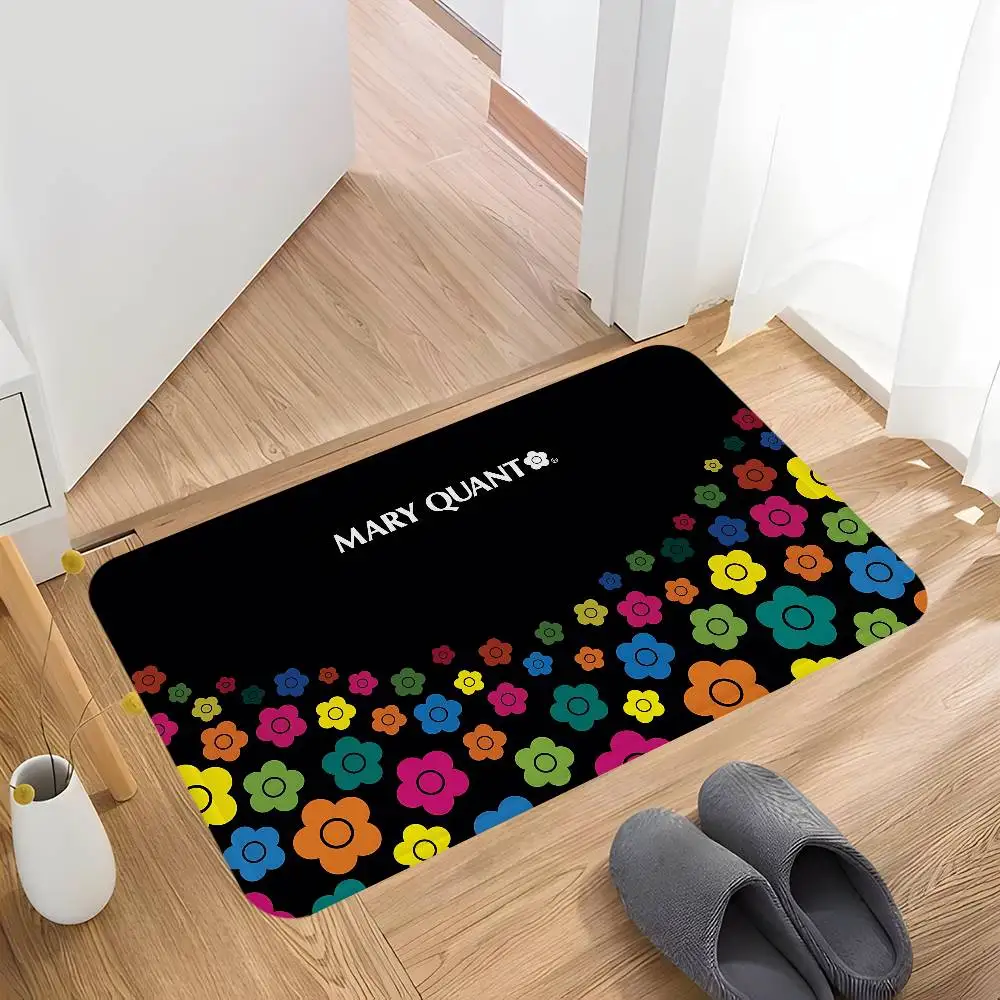 Fashion Logo Q-Quant M-Mary Entrance Door Mat Nordic Style Home Doormat Bathroom-Toilet Mats Bedroom Hotel Decor Mat