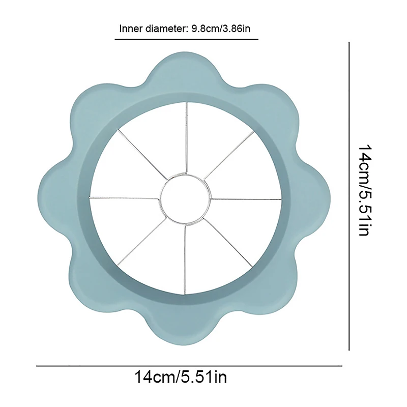 Acciaio inossidabile per mele-Cutter Slice mele In pochi secondi con questo acciaio inossidabile per affettatrice divisore di frutta Apple-Cutter