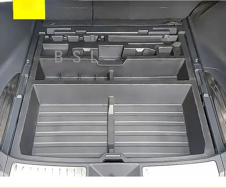 Car interior decoration accessories trunk storage box divider organizer box for Toyota HARRIER 2021 2022