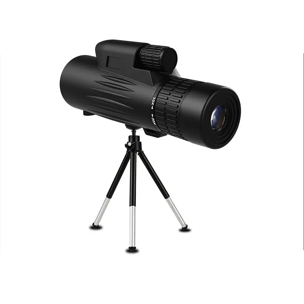 

10-30×42 Zoom Monocular Telescope With Tripod Outdoor High-definition Monoculars For Watching Camping Traveling