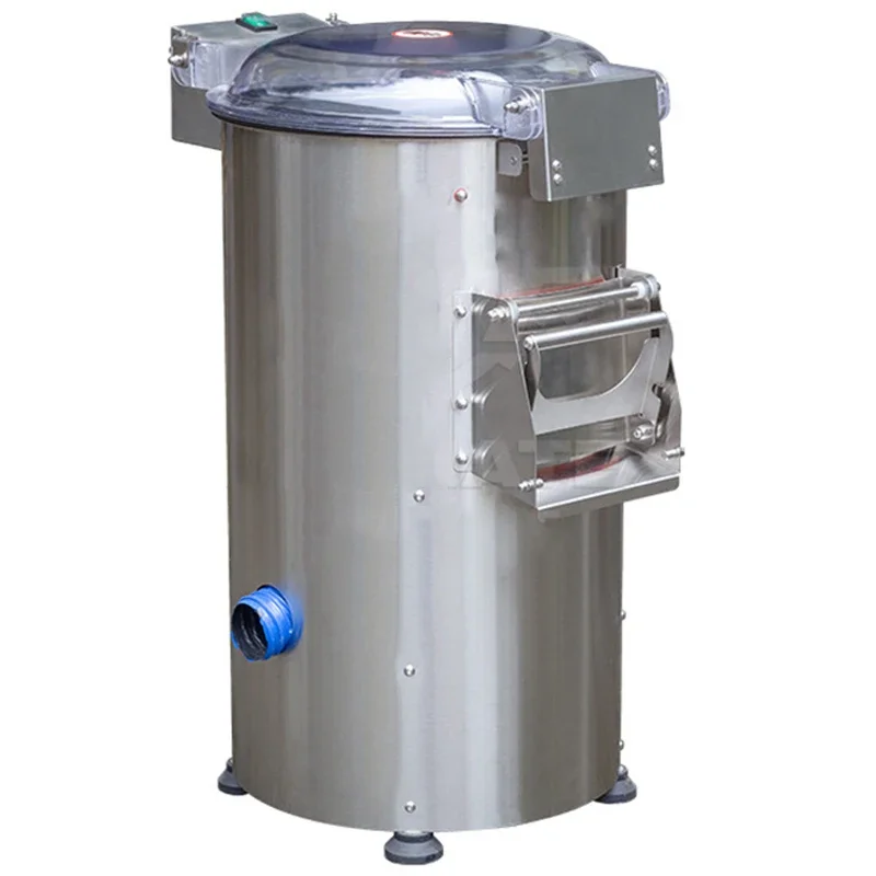 Máquina de lavar batata comercial totalmente automática de luxo, descascador de batata doce