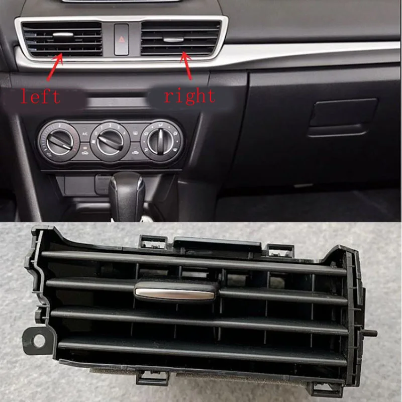 For  Mazda 3 Axela 2014-2019 front dashboard air conditioning air outlet, left and right middle air outlet fan blades