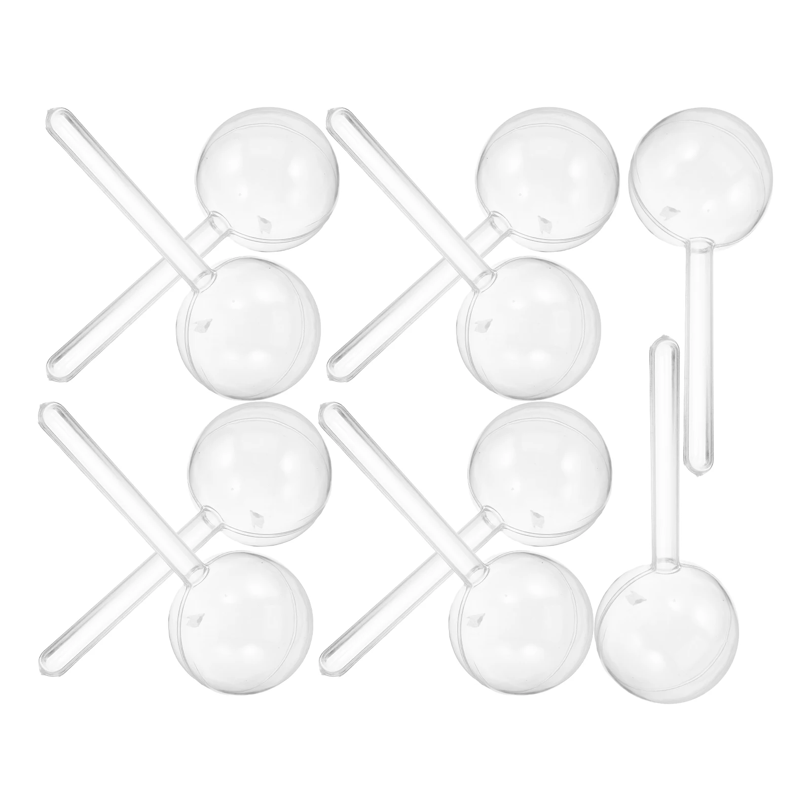 

12 Pcs Candy Storage Box Bead Organizer Happy Clear Jewelry Boxes Containers for Organizing Plastic Craft