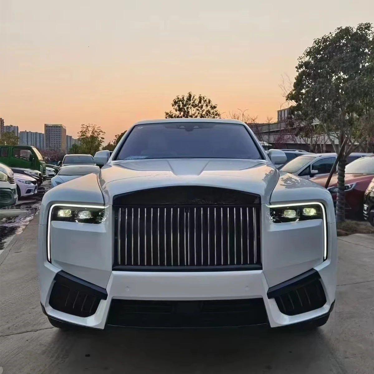 High Performance and Price Car Bumpers Bodykit for Cullinan 2018-2024 Change To 2025/2025BB Look Like