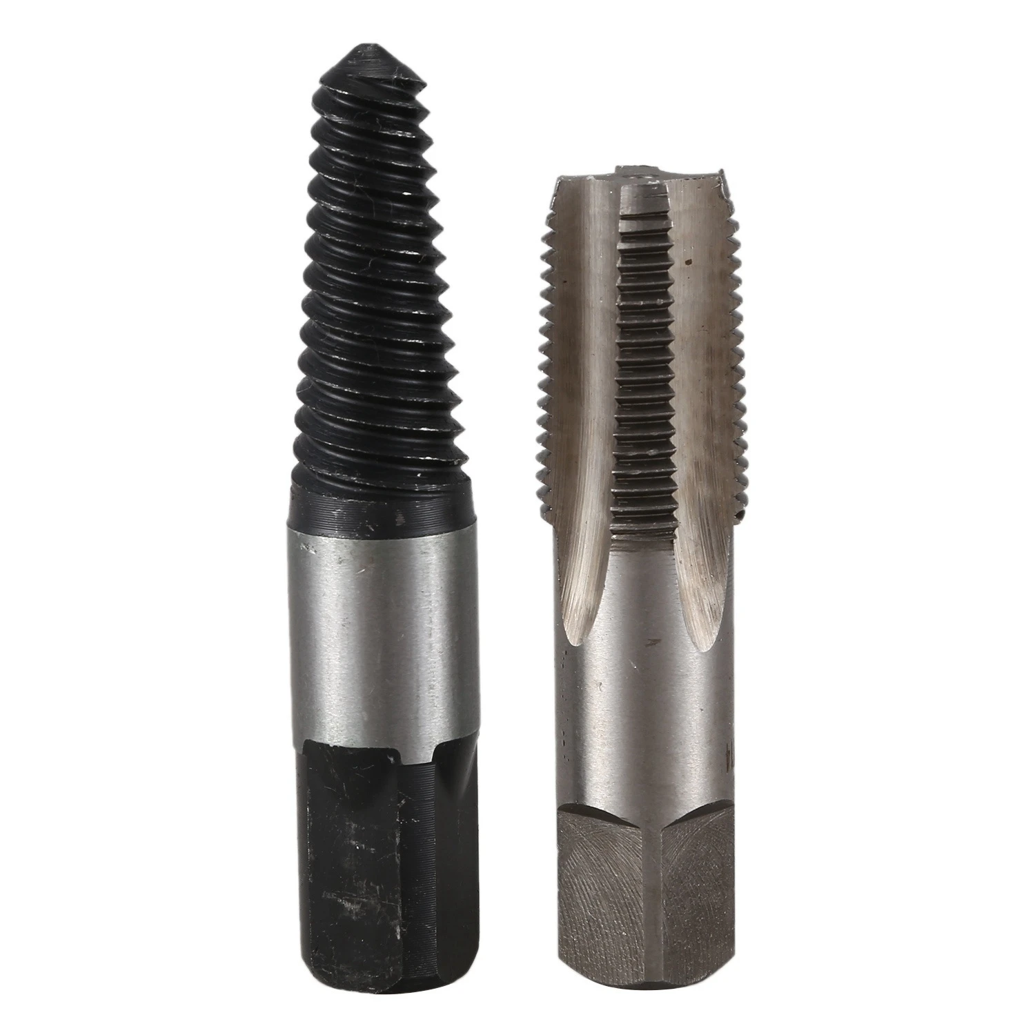 BHBL 2Pcs 1/2 Inch Screw Extractor Water Pipe Broken Pipe Extractor Water Pipe Thread Repair Tap Set
