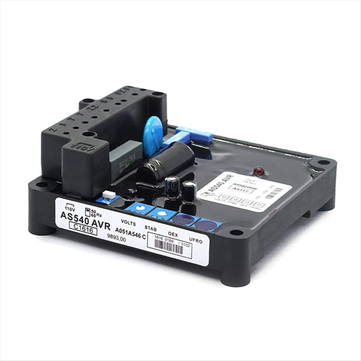 A64I AS540 AVR Brushless Generator Automatic Voltage Regulator Power Stabilizer Power Crude Oil Genset Alternator Accessories