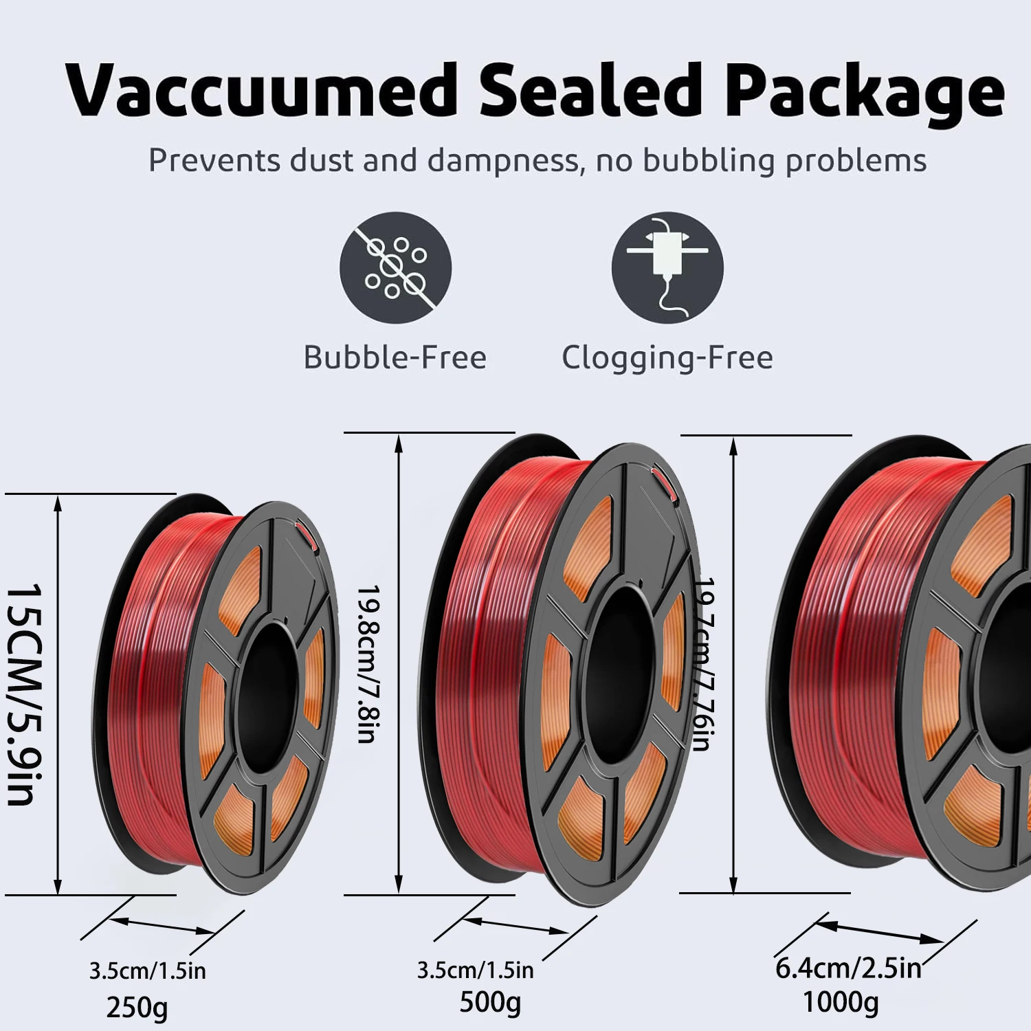 Multicolor 4-Color Silk PLA+ Filament Bundle, Silk PLA+ 3D Printer Filament 1.75mm +/- 0.02mm, Shiny Silk Texture