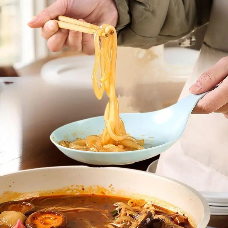 Big Spoon Plate With Handle Sauce Dish Plates Handled Serving Spoon Korean Style Tasting Dishes Dinner Spoons For Dessert Steak