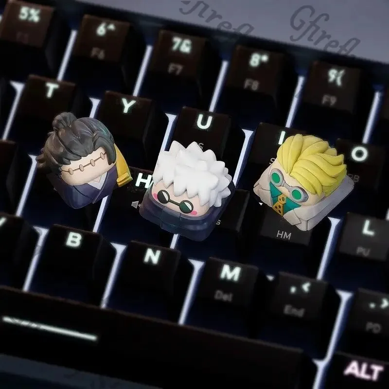 Jujutsu Kaisen Keyboard Cap Geto Suguru Anime Q Version Nanami Kento Computer Kforce Satoru Gojo individuality Gift