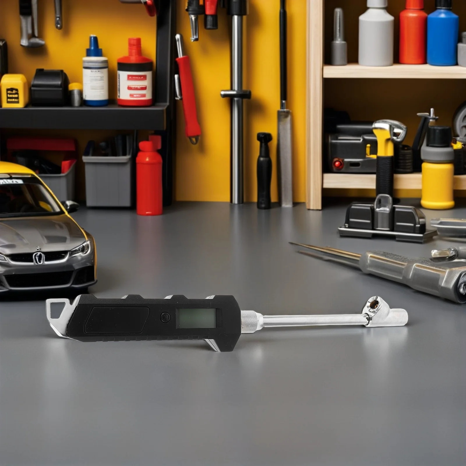 

Dual Head Digital Tire Pressure Gauge Lcd Display Car Bike Truck Precision Portable Air Pressure Reader Measurement Tool For