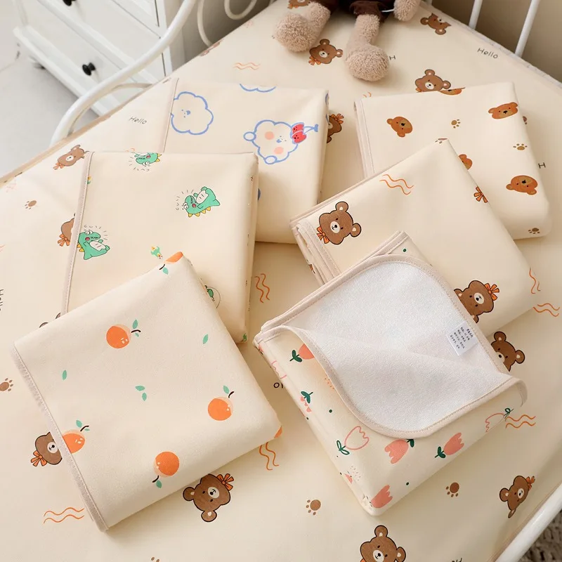 2024 Portable Diaper Changing Pad Waterproof Foldable Baby Changing Mat Travel Bed Play Stroller Crib Car Mattress Washable