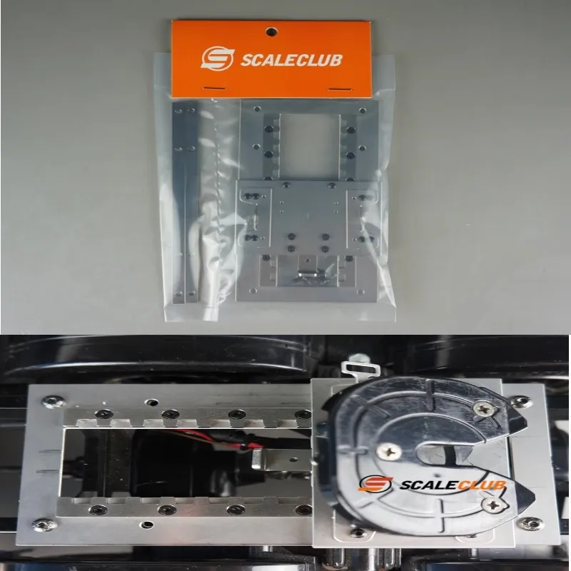 

Scaleclub Removable Grinding Disc with Base Set 1/14 For Tamiya Lesu For Scania Man Actros Volvo Car Parts Rc Truck Trailer