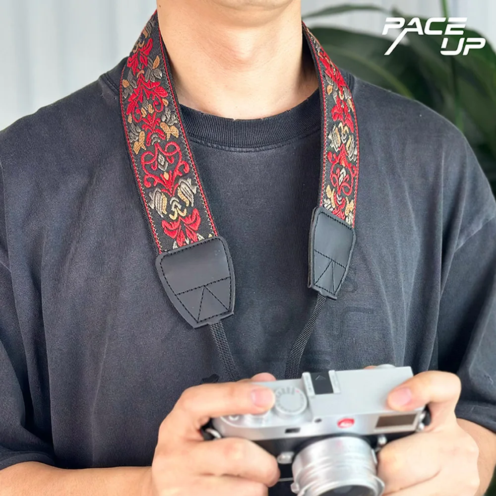 5cm Universal Classical Camera Shoulder Strap Neck Sling for Canon Nikon Z6III Z50II Sony Fuji Pentax Panasonic DSLR Accessories
