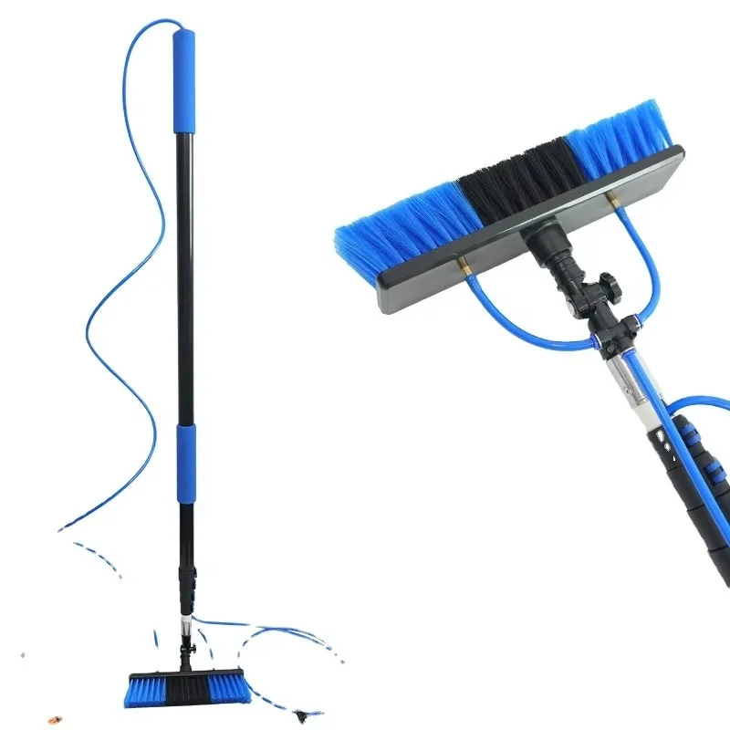 12FT Extendable Pole Cleaning Kit for Rooftop Solar Panel Washing