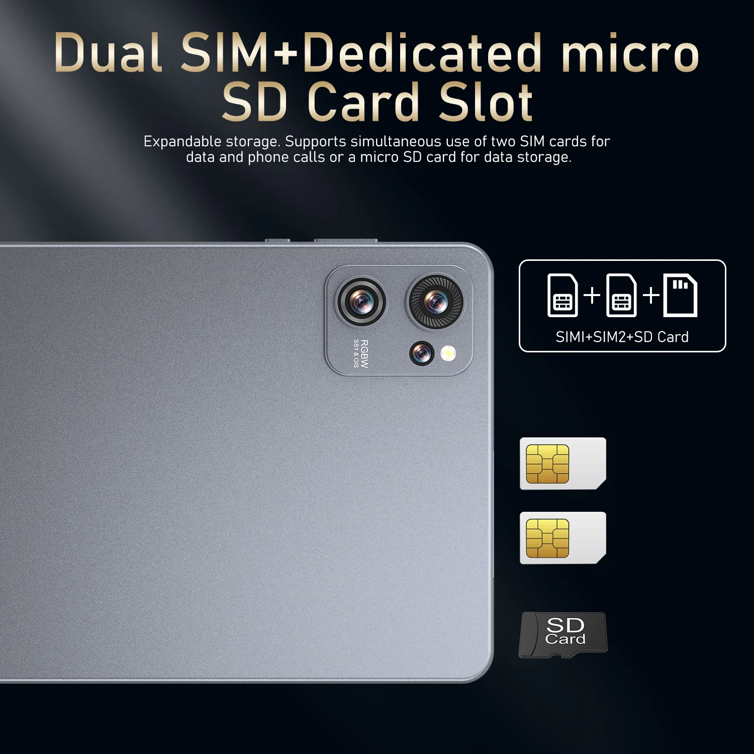 2024 패드 6 프로 안드로이드 13 태블릿 PC, 16GB + 1TB, 5G 와이파이 듀얼 SIM 카드, 전화 통화 글로벌 버전, 8800mAh, 8 인치 오리지널 태블릿, 신제품