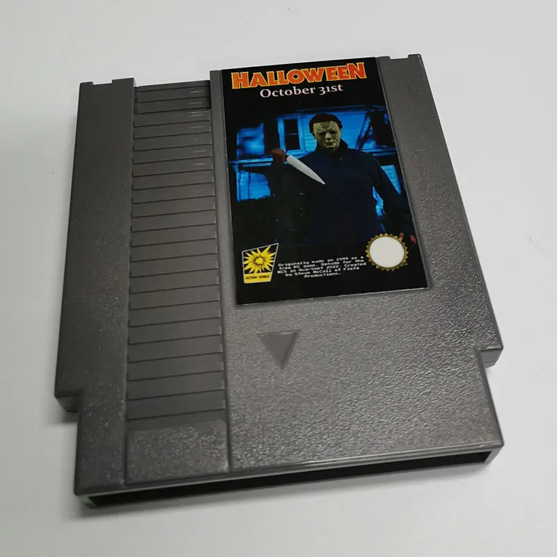 HALLOWEEN October 31st NES For PAL and USA Version Famicom Game Console - 8 Bit 72 Pin Vidoe Game Cartridge