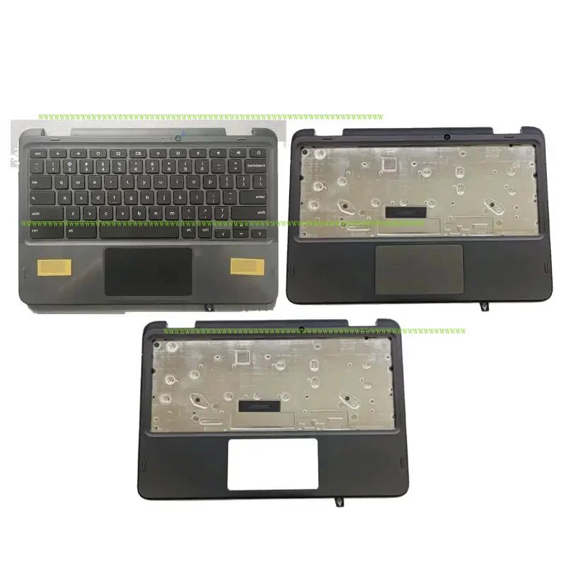 

F Original New 0WFYT5 WFYT5 Black For Dell Chromebook 3100 2-in-1 Palmrest Upper Case Keyboard KB Bezel C Shell