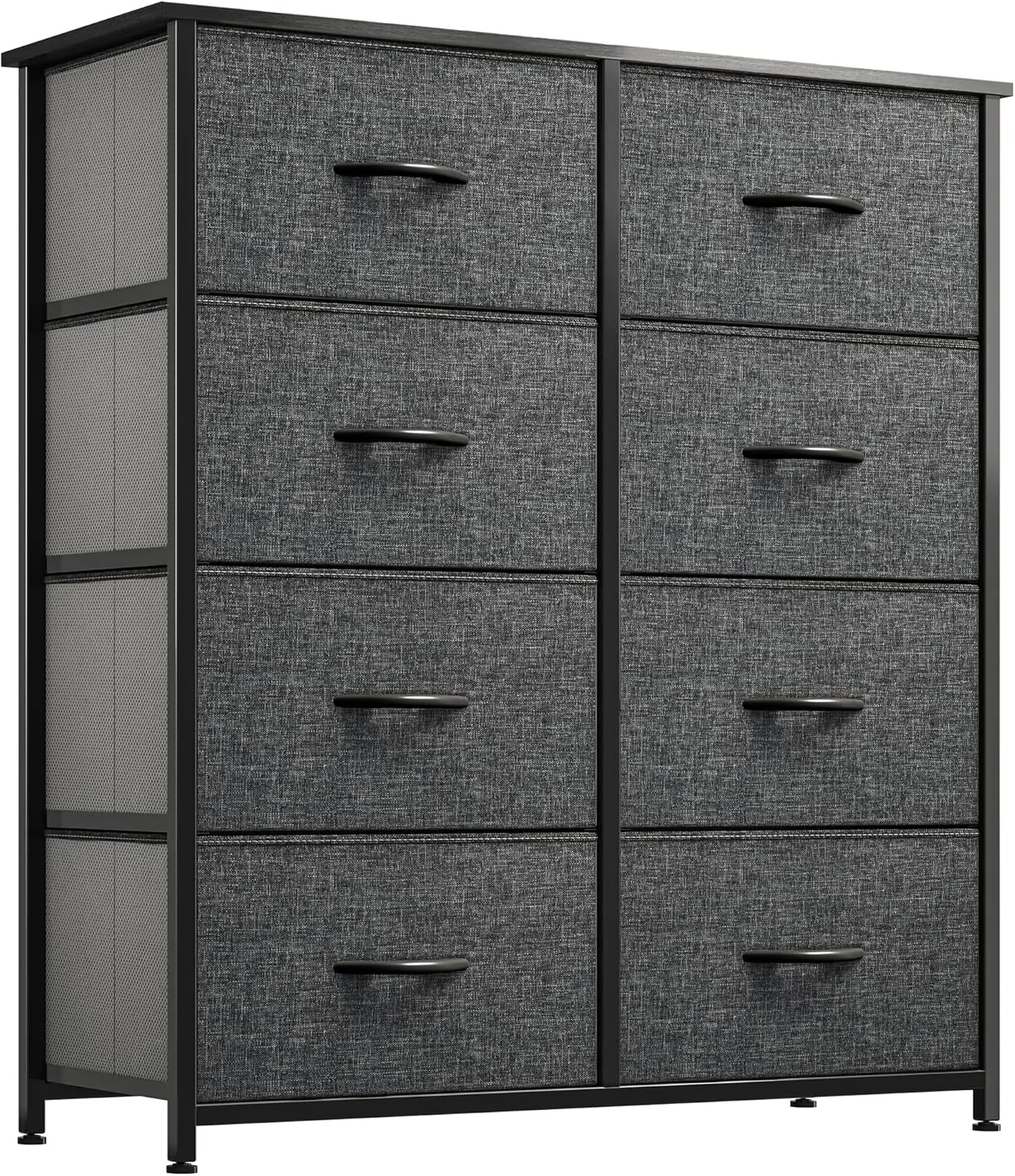 

Storage Tower with 8 Drawers - Fabric Dresser with Large Capacity, Organizer Unit for Bedroom, Living Room & Closets NEW USA