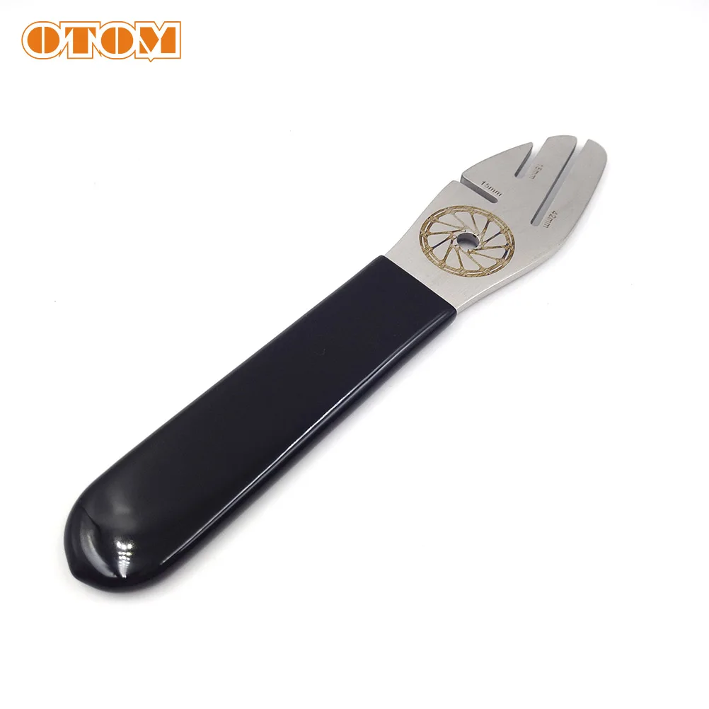 

OTOM Bicycle Brake Disc Rotor Alignment Truing Tool Anti-rubbing Disk Gap Adjustment Deformation Correction Wrench Repair Parts