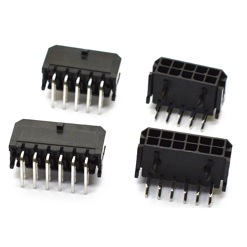 10PCS MX 3.0mm pitch connector 43045 small 5557 double row looper seat PCB control circuit board Connectors