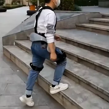 Exoskeleton To Assist Elderly People In Walking: Makes Walking, Climbing Hills And Stairs Easier