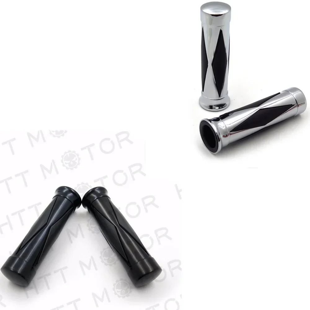 

1" 25mm Black Hand Grips Handlebar For Harley Davidson Softail Sportster Dyna Touring Motorcycle Parts