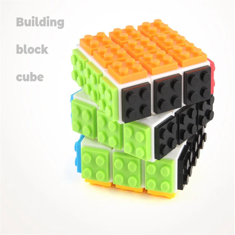 Fidget toys antiestres Building Blocks Puzzle Cube Detachable Professional Magic Cube 3x3 Educational Toys Gifts Diy Cubo Magico